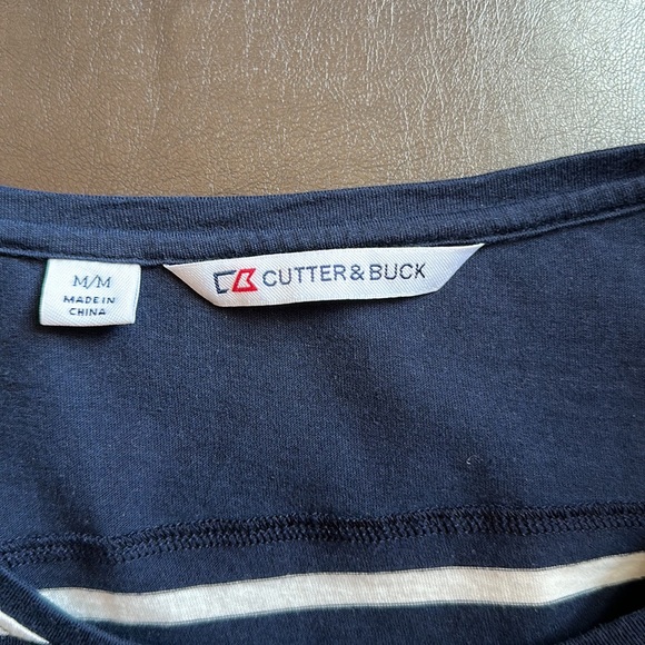 Cutter & Buck Blue & White USNA Shirt - Picture 5 of 5